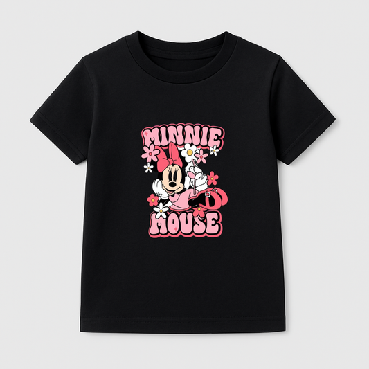 Minnie Mouse Retro Kids’ Tee – 170 GSM