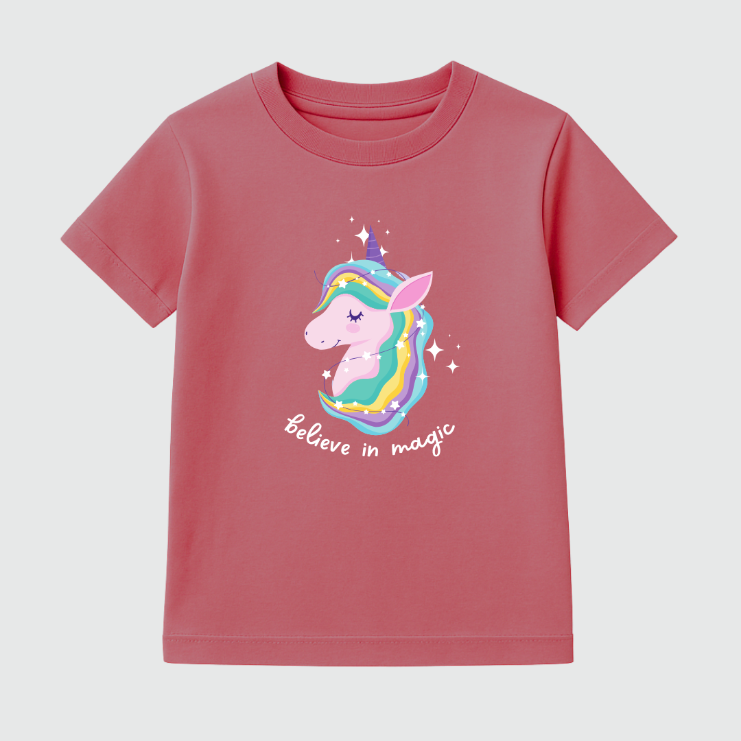 Magic Unicorn Kids’ Tee – 220 GSM