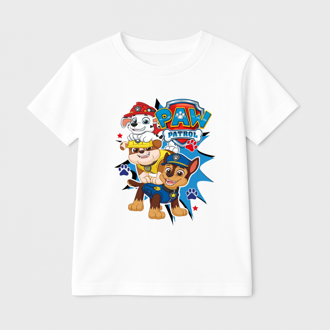 PAW Patrol Pups Kids’ Tee – 170 GSM