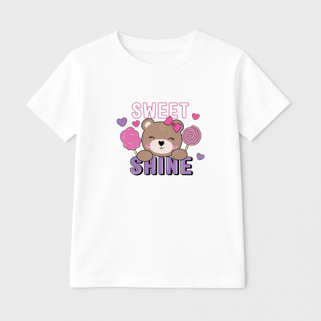 Sweet Shine Kids’ Tee – 170 GSM