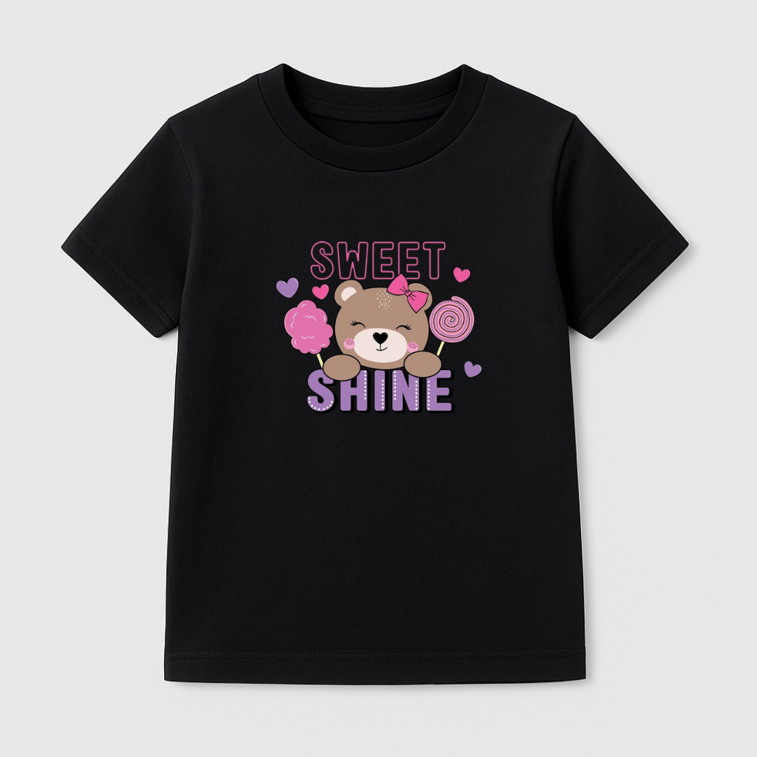 Sweet Shine Kids’ Tee – 170 GSM