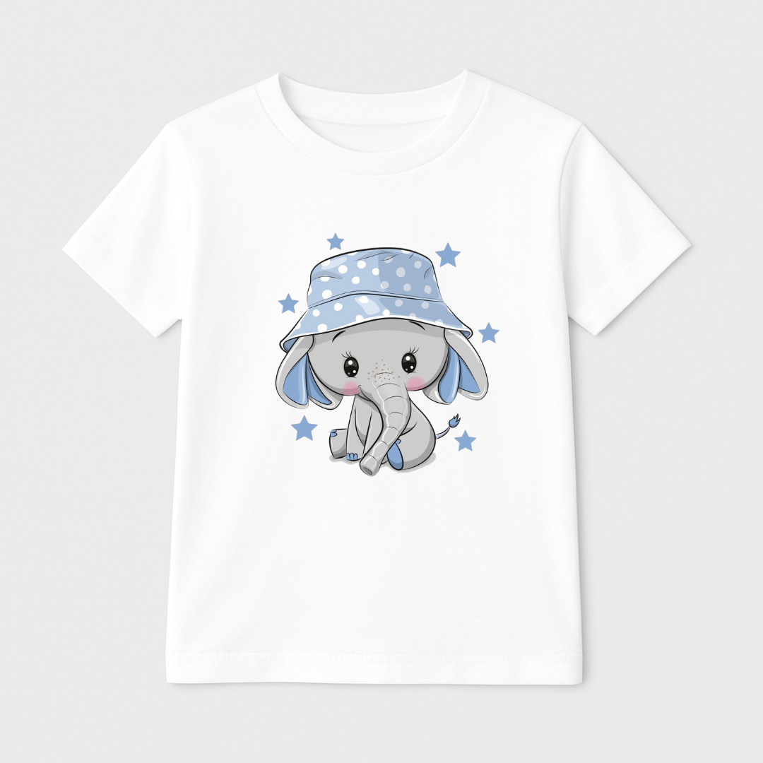 Cute Trunk Kids’ Tee – 170 GSM