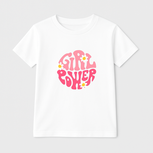 Flower Power Kids’ Tee – 170 GSM