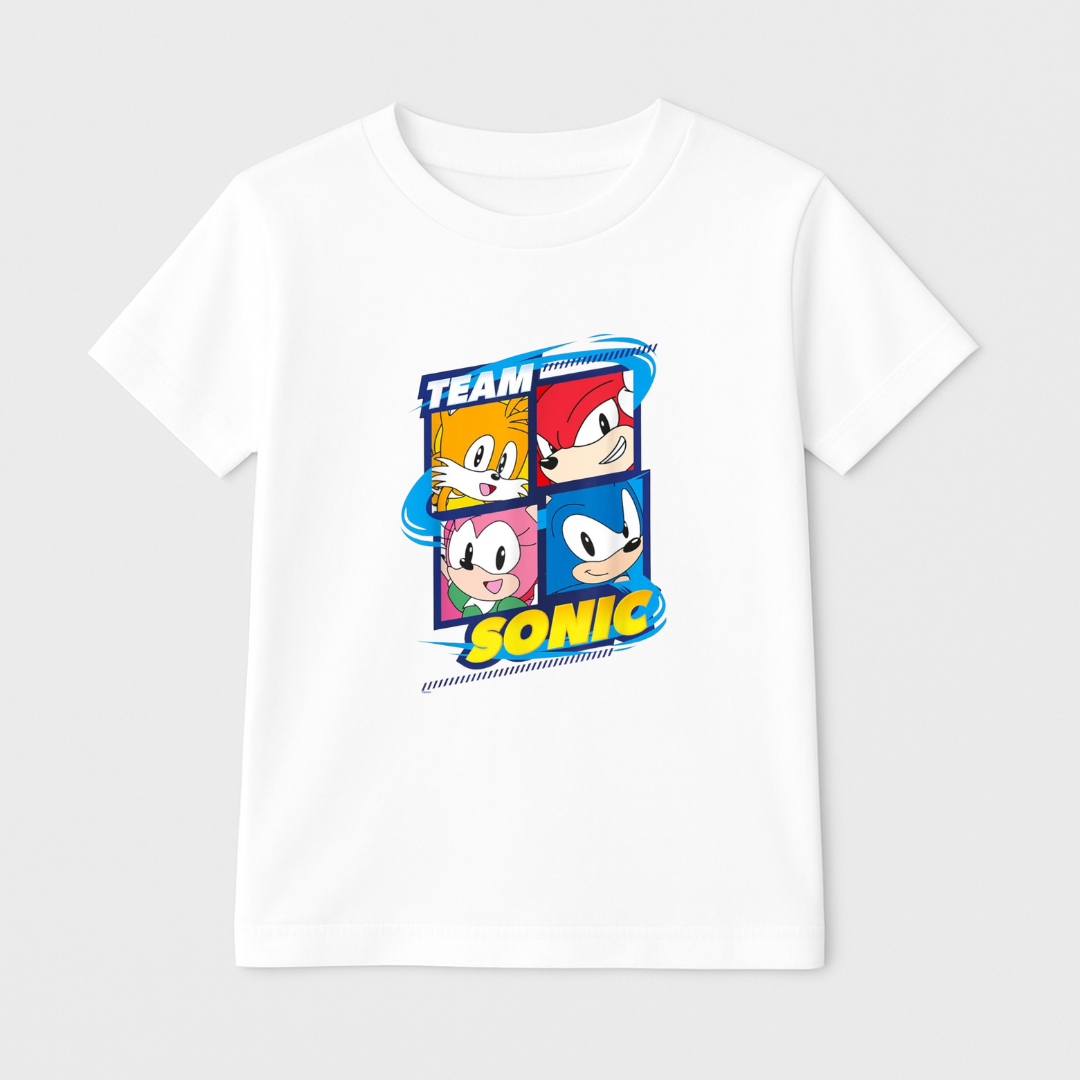 Team Sonic Kids’ Tee – 170 GSM