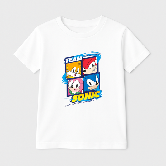 Team Sonic Kids’ Tee – 170 GSM